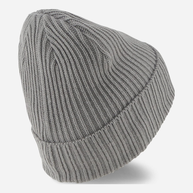 Czapka męska Puma Ribbed Classic Cuff Beanie 2403803 One Size Smoked Pearl (4065449742122) - obraz 5