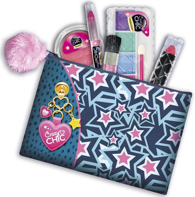 Набір дитячої косметики Clementoni Crazy Chic Make Up Pochette (CLM18697) - зображення 3