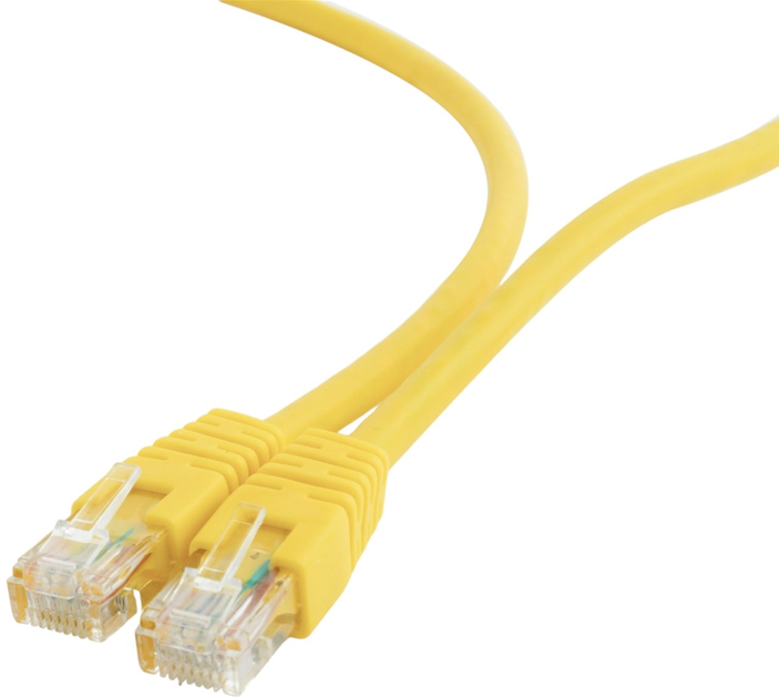 Патч-корд Gembird UTP PP6U Cat 6 RJ-45 5 м Yellow (8716309093132) - зображення 1