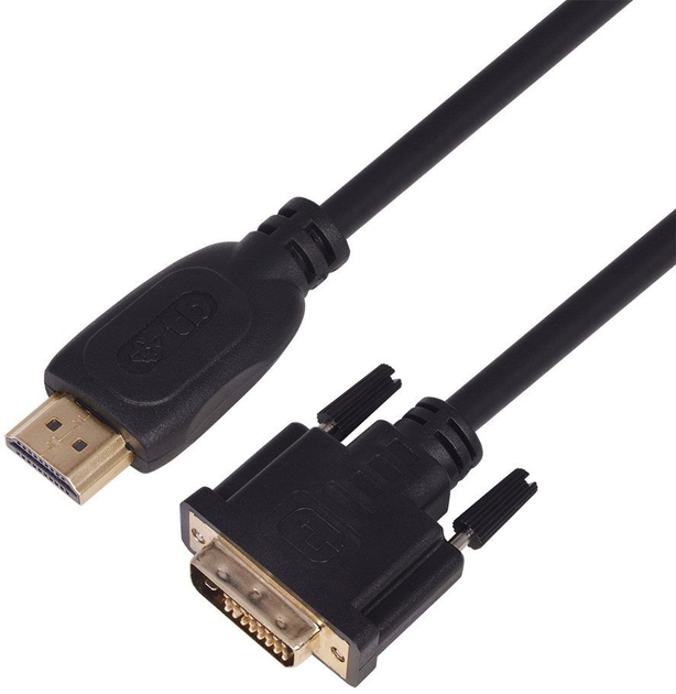 Kabel TB HDMI – DVI 24+1 pin 3 m Black (5901500507424) - obraz 1