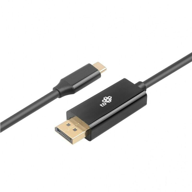 Kabel TB USB Type-C – DisplayPort 2 m Black (5901500507455) - obraz 2