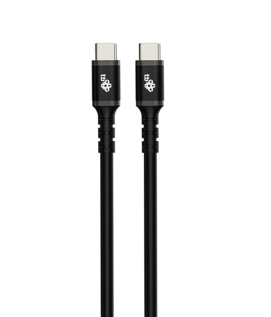 Кабель TB USB Type-C – USB Type-C 1 м Black (5901500509138) - зображення 1