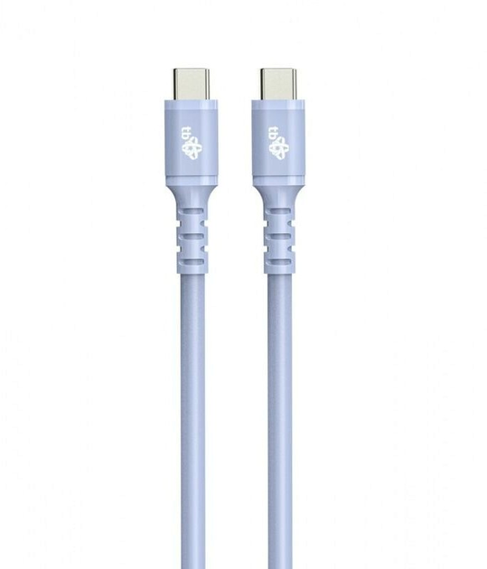 Kabel TB USB Type-C – USB Type-C 1 m Violet (5901500509480) - obraz 1