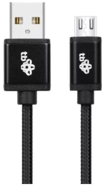 Kabel TB USB Type-A – micro-USB 2 m Black (5902002118033) - obraz 1