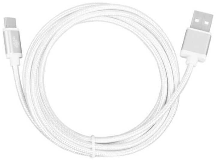 Kabel TB USB Type-A – USB Type-C 2 m Silver (5902002118019) - obraz 2