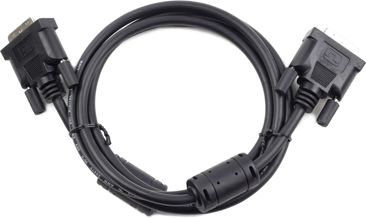 Kabel Cablexpert DVI Single-Link (18+1) 1.8 m Black (8716309081535) - obraz 2