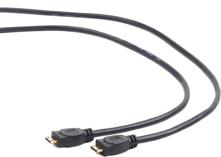 Kabel Gembird mini-HDMI – mini-HDMI 1.8 m Black (8716309084062) - obraz 1