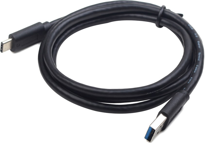 Kabel Gembird USB Type-A – USB Type-C 3.0 1.8 m Black (8716309086493) - obraz 1