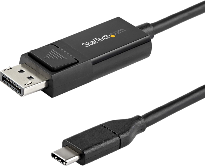Kabel Cablexpert USB Type-C – DisplayPort 4K 60 Hz 2 m Black (8716309124157) - obraz 1