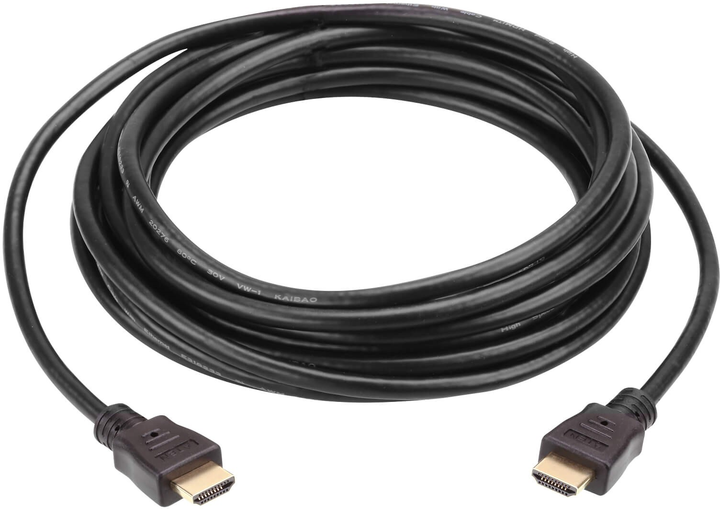 Кабель Logilink HDMI – HDMI v 1.4 15 м Gold (4052792000825) - зображення 1