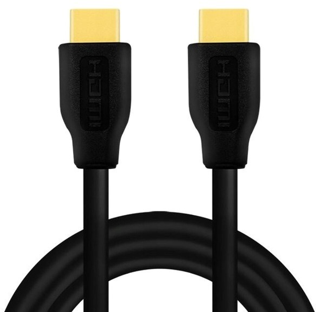 Kabel Logilink HDMI – HDMI 4K 60 Hz CCS 2 m Black (4052792064599) - obraz 1