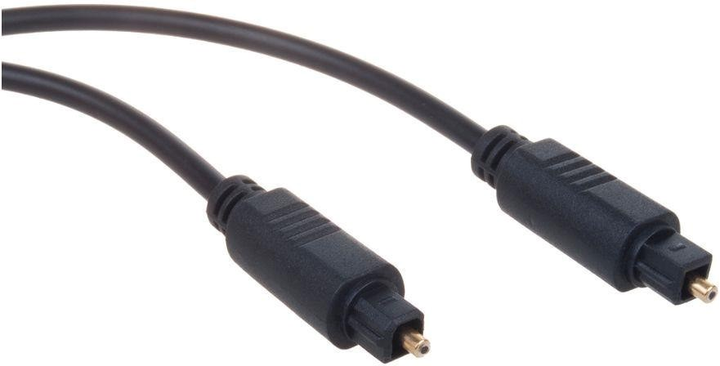 Kabel optyczny AB COM Premium Toslink – Toslink 1.5 m Black (8588005998383) - obraz 1