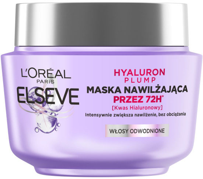 Маска для волосся L'Oreal Elseve Hyaluron Plump 300 мл (3600524033538) - зображення 1