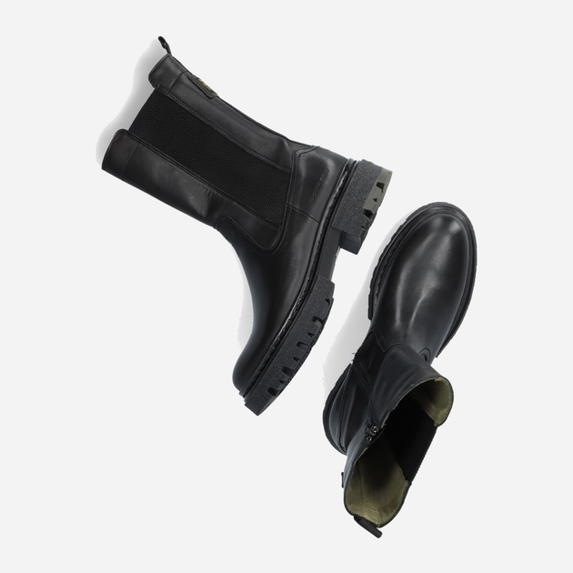 Жіночі челсі високі G-Star Raw KAFEY HGH CHS LEA 2141-021804-0999 40 25 см Чорні (8717562637088) - зображення 3