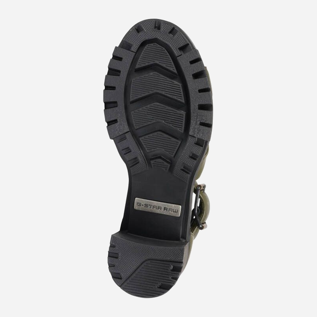 Жіночі босоніжки G-Star Raw KYLIN LEA 2211-036501-9600 41 25.5 см Оливкові/Чорні (8720206588325) - зображення 4