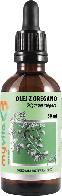 Добавка харчова Myvita Oregano oil 50 мл (5903021591180) - зображення 1