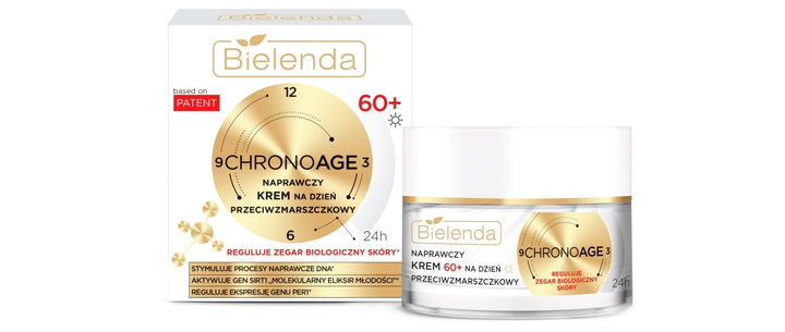 Krem do twarzy Bielenda Chrono Age przeciwzmarszczkowy 60+ 50 ml (5902169052638) - obraz 1