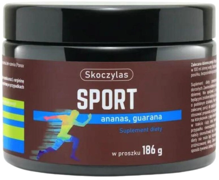 Suplement diety Skoczylas Sport Ananas Guarana 200 g (5903631208676) - obraz 1