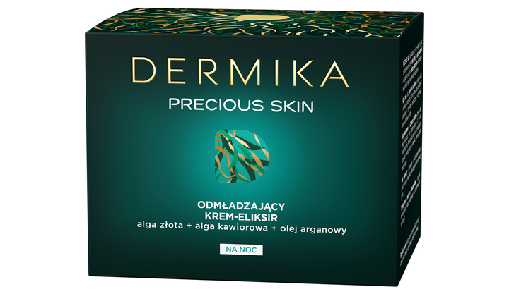 Крем-еліксир для обличчя Dermika Precious Skin 50-70+ омолоджуючий 50 мл (5902046766276) - зображення 1