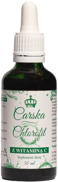 Suplement diety Carska Chlorofil z witaminą C 50 ml (5904507290160) - obraz 1