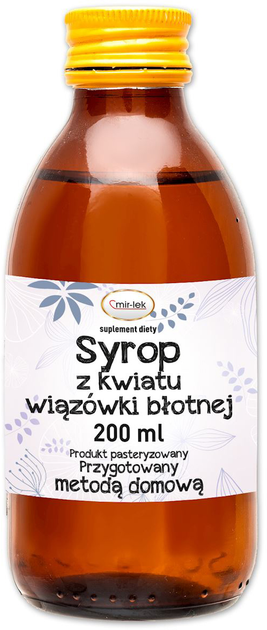 Suplement diety Mirlek Syrop z Kwiatu wiązówki błotnej 200 ml (5906660437680) - obraz 1