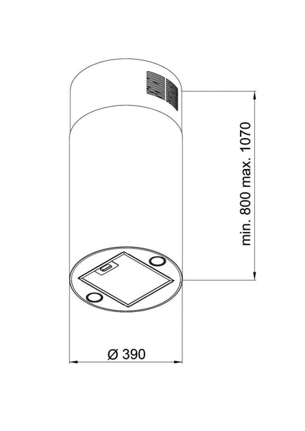 Витяжка Maan Elba 39 Gold - зображення 4