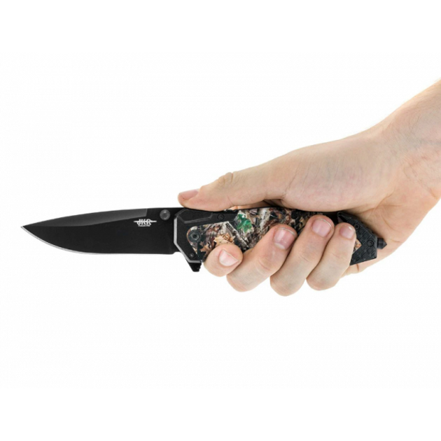 Складной Нож для Выживания Joker Camouflage Fist Black JKR765 - изображение 2