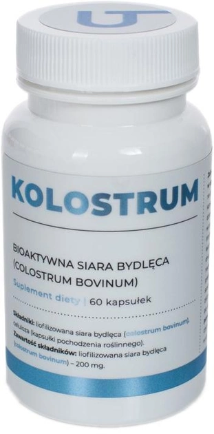 Дієтична добавка Visanto Colostrum 200 мг 60 капсул (5907709751330) - зображення 1