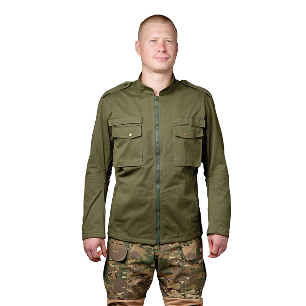 Куртка тактична зносостійка полегшена для силових структур М65 R2D2 олива 48-50/182-188 (OR.M_1500) - зображення 1