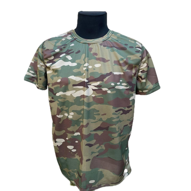 Тактична футболка, футболка прямого крою мультикам розмір 2XL - зображення 1