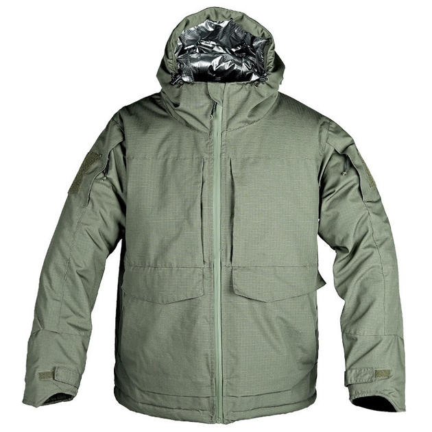 Тактична зимова водонепроникна куртка олива 2XL - зображення 1