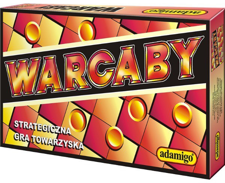 Warcaby Adamigo 33 x 18 cm (5902410001187) - obraz 1