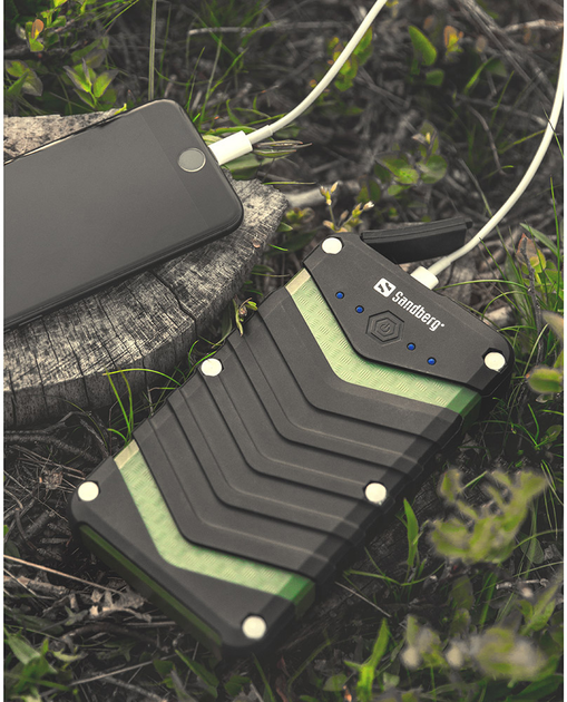 УМБ Sandberg Survivor 20100 mAh Black (5705730420368) - зображення 4