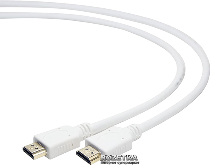 Кабель Cablexpert HDMI - HDMI v2.0 3 м (CC-HDMI4-W-10) - зображення 2