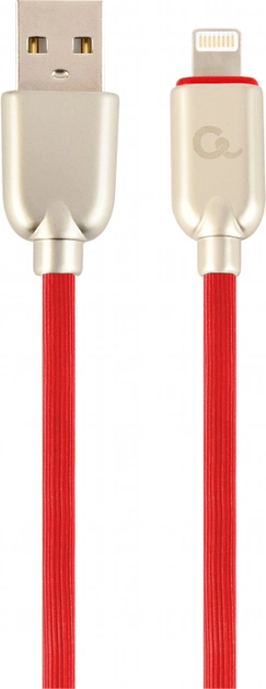 Kabel Cablexpert USB - Apple Lightning 2 m Czerwony (CC-USB2R-AMLM-2M-R) - obraz 1
