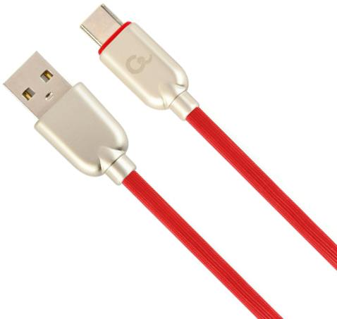 Kabel Cablexpert USB - USB Type-C 2 m Czerwony (CC-USB2R-AMCM-2M-R) - obraz 1