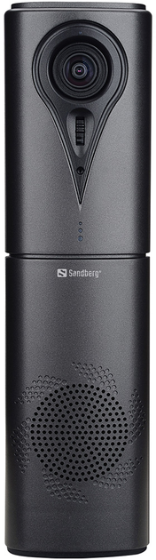 Kamera internetowa Sandberg All-in-1 ConfCam 1080P Remote Black (5705730134234) - obraz 1