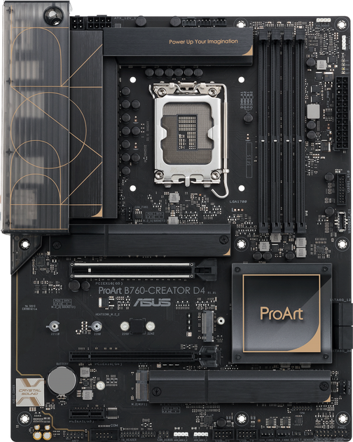 Płyta główna Asus ProArt B760-CREATOR D4 (s1700, Intel B760, PCI-Ex16) - obraz 1