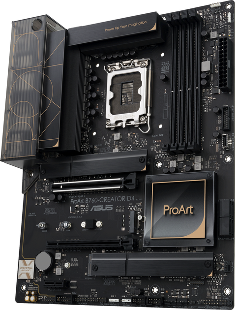 Płyta główna Asus ProArt B760-CREATOR D4 (s1700, Intel B760, PCI-Ex16) - obraz 3
