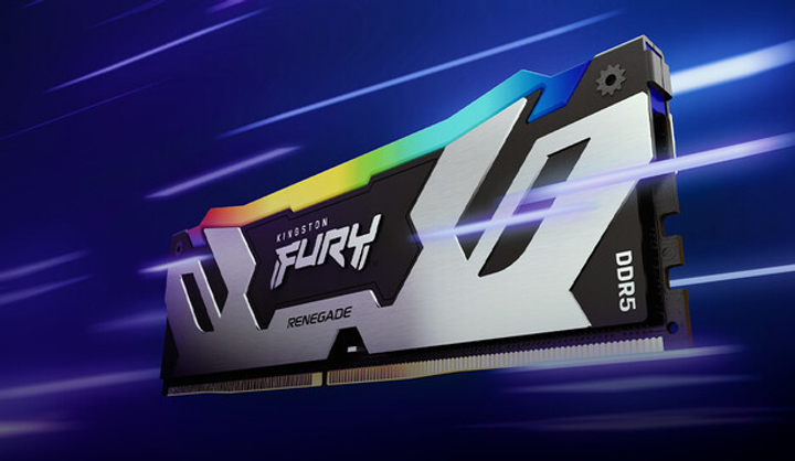 Оперативна пам'ять Kingston Fury DDR5-6000 65536MB PC5-48000 (Kit of 2x32768) Renegade RGB Black (KF560C32RSKA2-64) - зображення 3