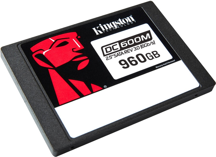 Dysk SSD Kingston Enterprise DC600M 960GB 2.5" SATAIII 3D TLC (SEDC600M/960G) - obraz 2