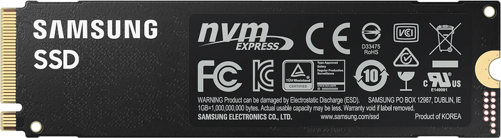 SSD Samsung 980 Pro 1TB M.2 PCIe 4.0 x4 V-NAND 3bit MLC (MZ-V8P1T0BW) - изображение 2