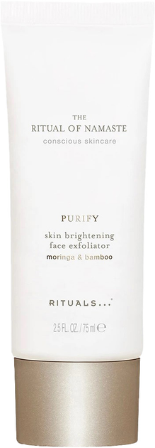 Peeling do twarzy Rituals The Ritual of Namaste Skin Brightening Exfoliator 75 ml (8719134164114) - obraz 1