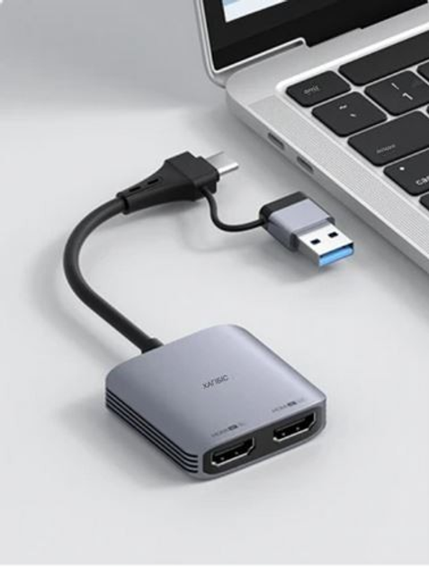 Внешняя карта видеозахвата Hagibis 4К USB 3.0 HDMI USB/Type-C поддержка Xbox PS4/5 - изображение 1