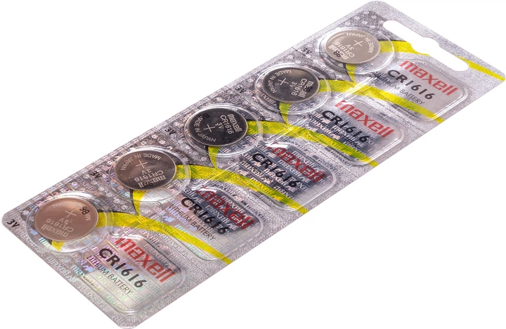 Батарейка Maxell CR1616 5PK (5 X 1) CARD 5 шт (18586400) - зображення 2