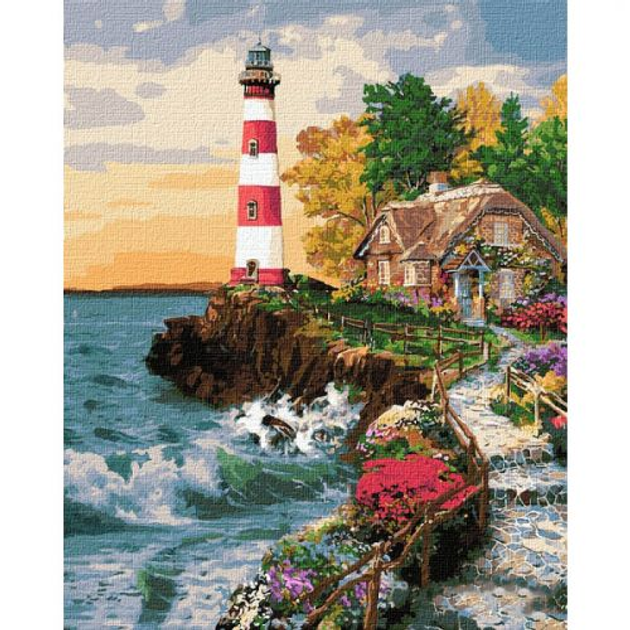 Large Paint By Numbers Kit -The Lighthouse