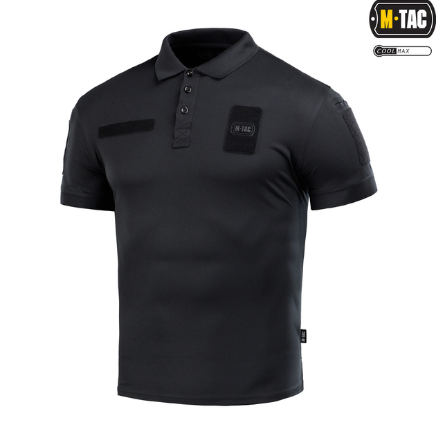 Поло M-Tac Elite Tactical Coolmax Black Size XS - изображение 1