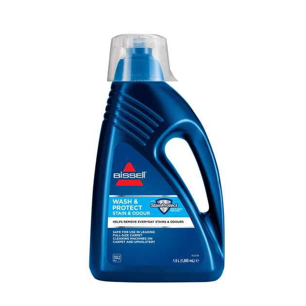 Płyn Bissell Wash & Protect Formula do czyszczenia dywanów 1.5 l (0011120182798) - obraz 1