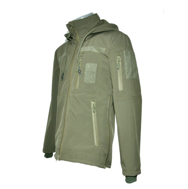 Куртка тактична Резервіст Soft Shell Olive Size 50 - изображение 2