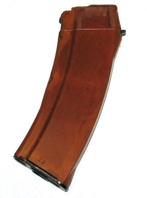 Магазин АК калібр 7,62х39, бакеліт, 30 патронів - зображення 1
